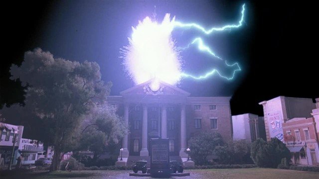 BTTF lightning