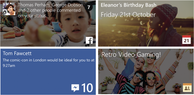facebook tiles