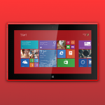 lumia 2520 red