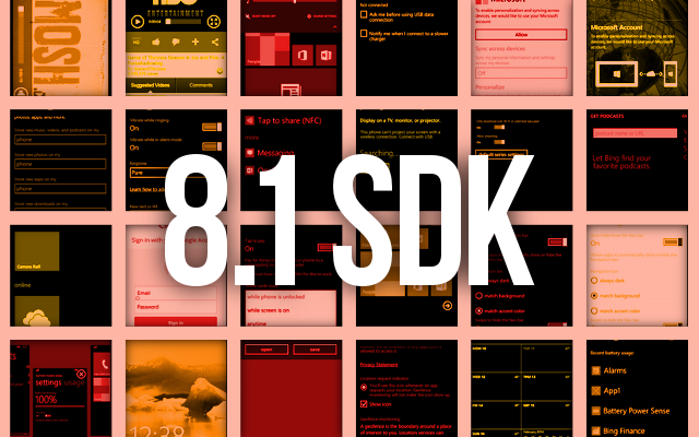 8.1 sdk