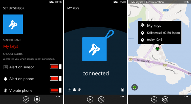 treasure tag screens