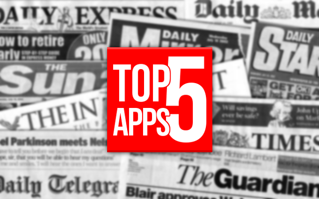 Top 5 Apps news