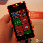 red HTC 8X