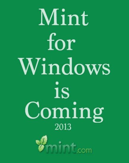 mint for windows phone
