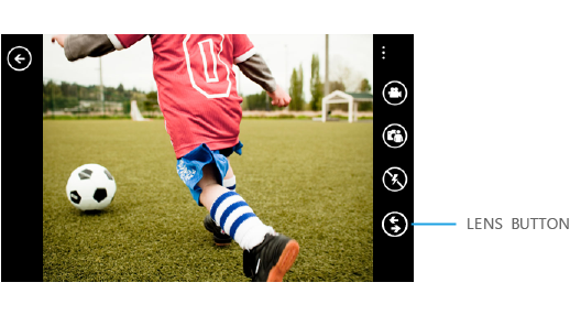 lens button