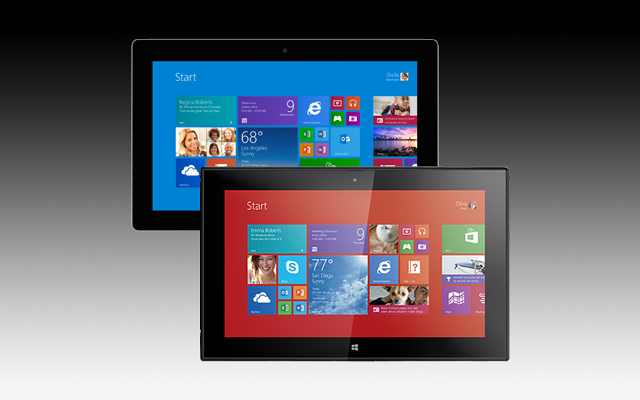 lumia 2520 v Surface 2