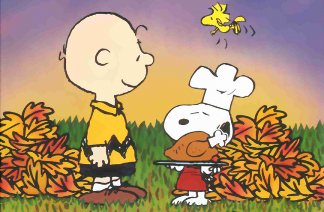 peanuts thanksgiving
