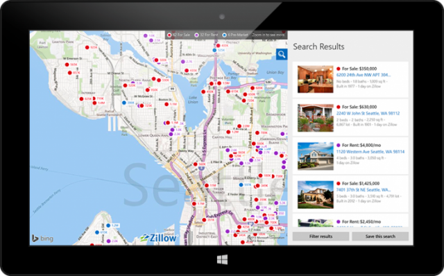 zillow windows 8