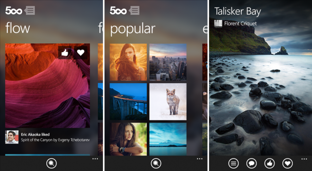500px screens