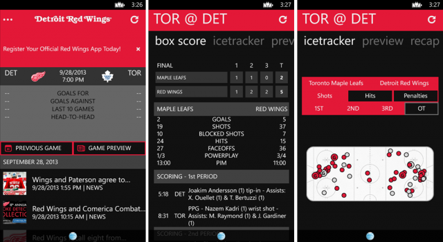 red wings app